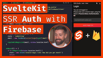Fullstack SvelteKit Auth 🔐 with Firebase & Magic Links! 🪄