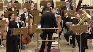 Marina Manafova “Baby Elephant Walk” by theme H.Mancini for piccolo and tuba with symphony orchestra