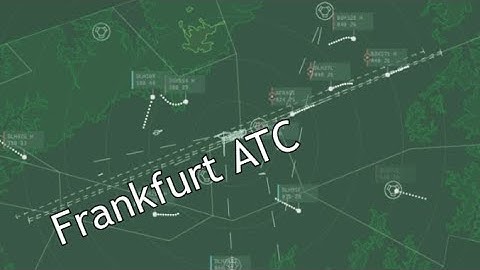 Frankfurt ATC Timelapse - openScope ATC Simulator