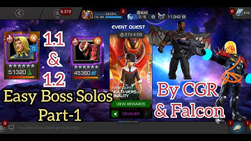 August Monthly Event Quest Easy Boss Solo [1.1 & 1.2]