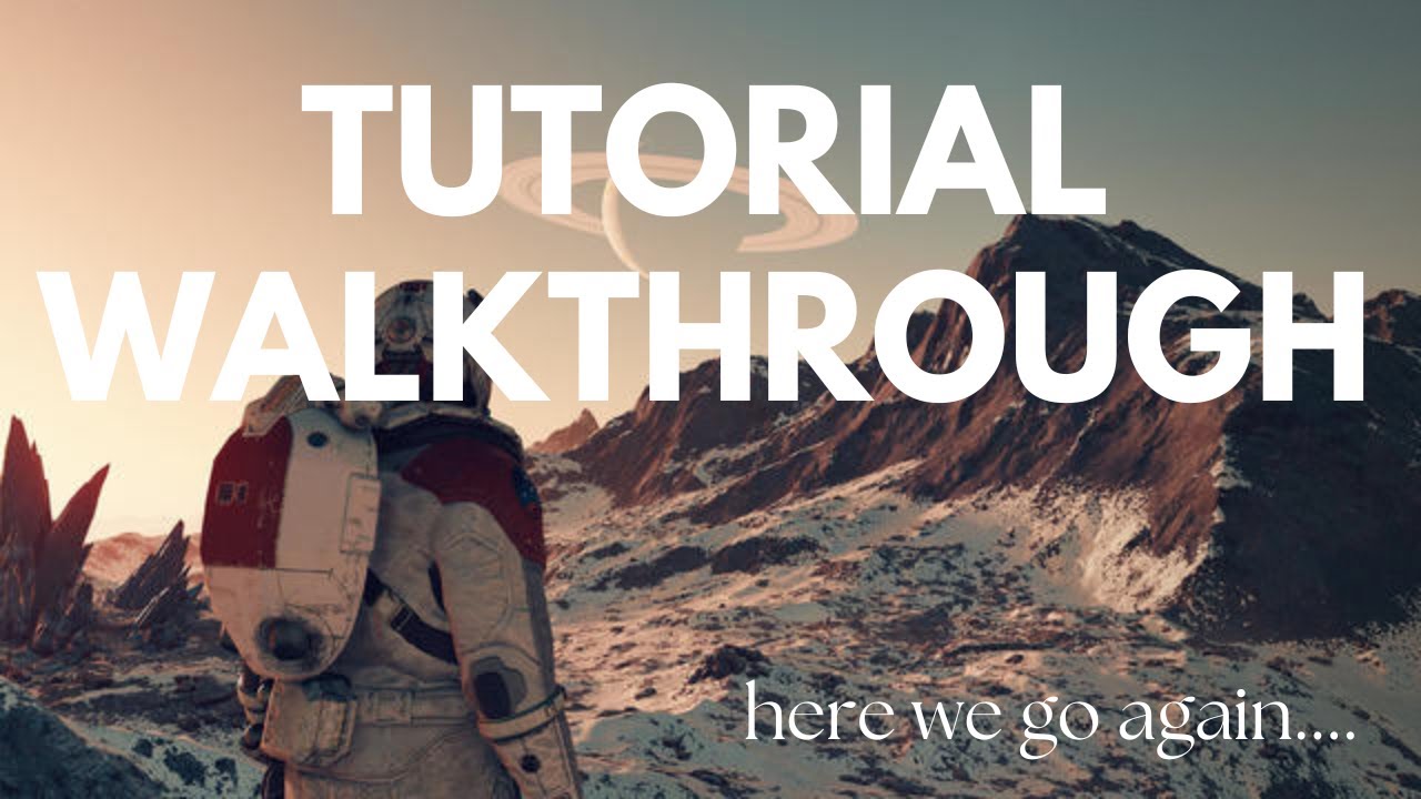 Starfield Tutorial Walkthrough - How to Pilot Ship and Use Guns