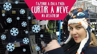 decathlon roupa de neve