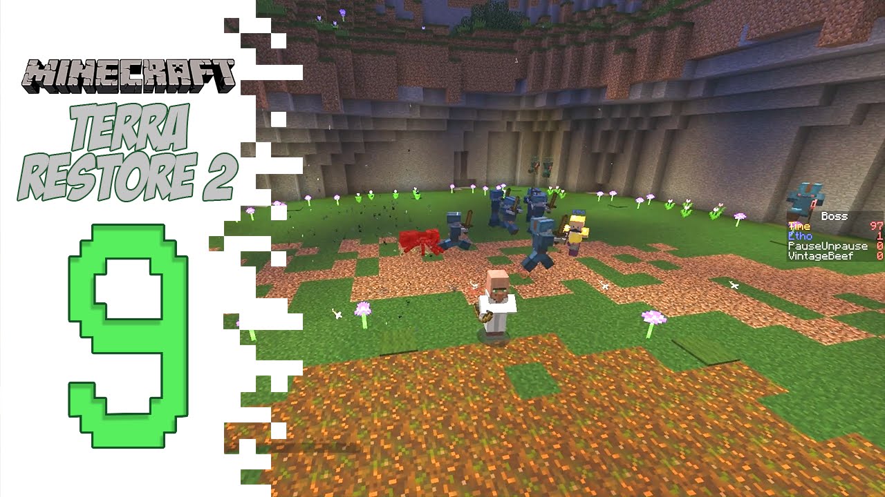 Minecraft Terra Restore 2 - EP09 - Aria! pause challenge