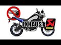 Yamaha Tenere 700 Akrapovic Exhaust Sound NO DB KILLER ( MT-07 Tracer 700 ) Zmiana Wydechu