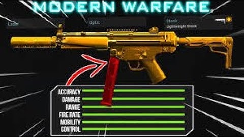 2 SHOT KILL BEST MP5 CLASS SETUP MODERN WARFARE! (MP5 Best Class Setup COD MW)