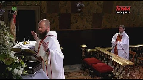 Msza św. z kaplicy Cudownego Obrazu Matki Bożej Częstochowskiej na Jasnej Górze 18.04.2020