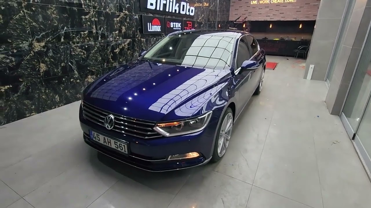 Volkswagen Passat B8 // İç Detaylı Temizlik, Boya Düzeltme, Tech Crystal, Seramik Kaplama