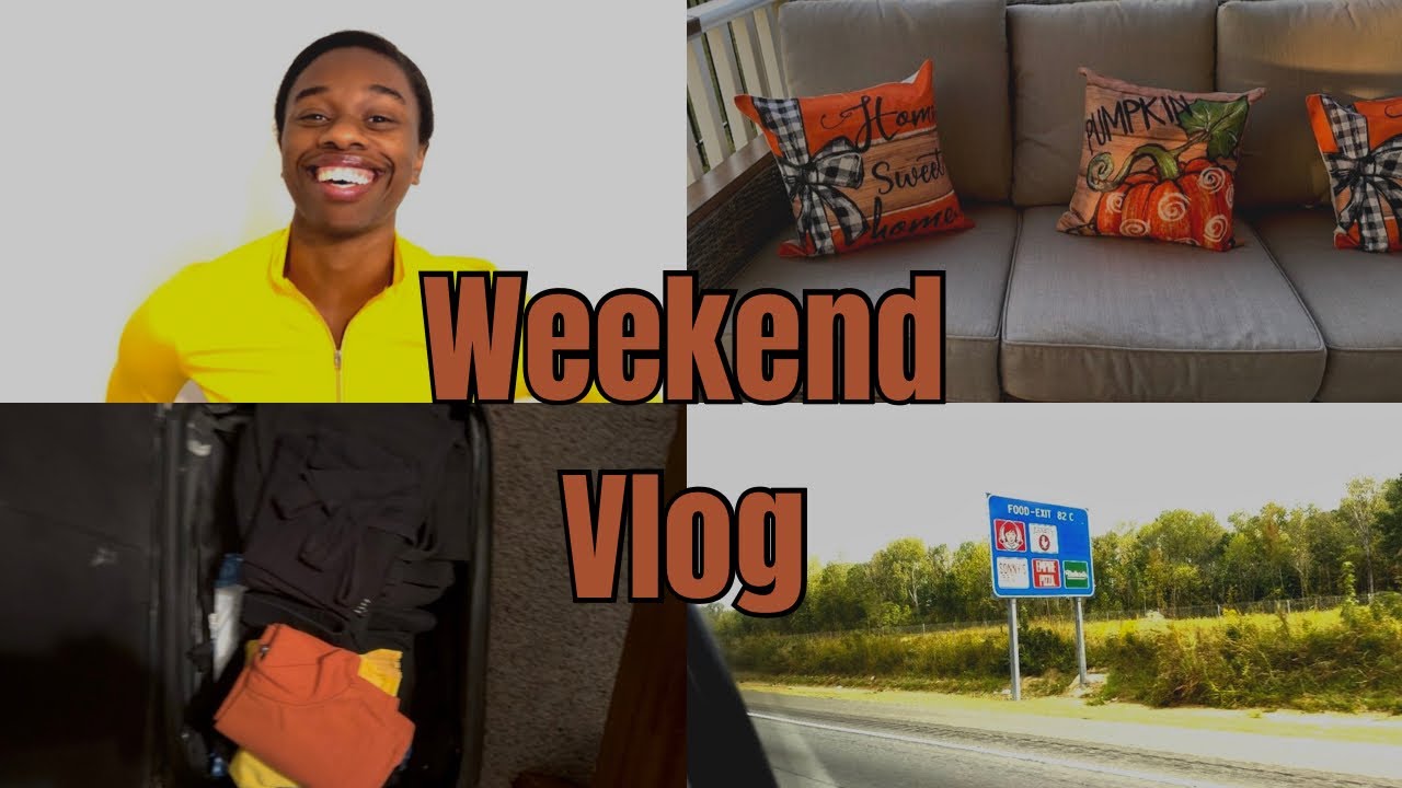 Fall Party Vlog Pt. 1 | Travel Day + Cozy Arrival