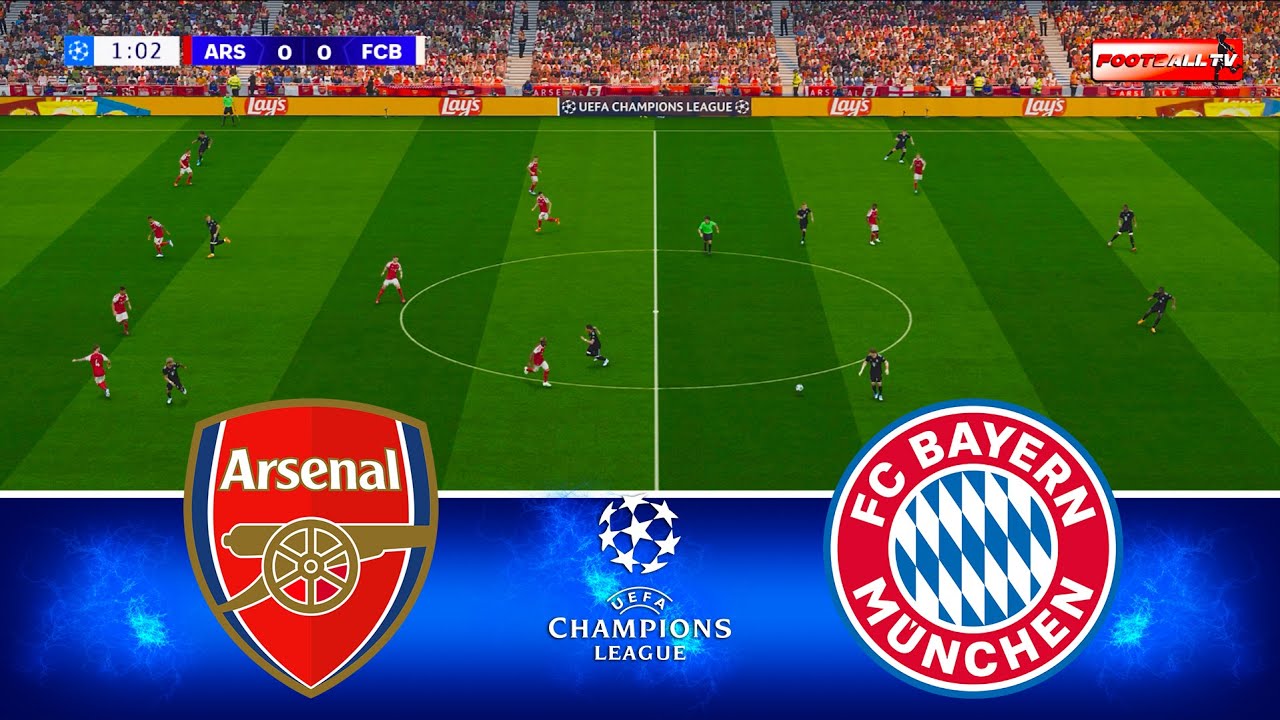 Arsenal vs Bayern Munich - UEFA Champions League 25/26 | UCL Full Match All Goals | Pes 21 Gameplay