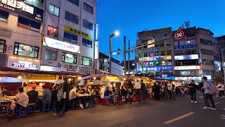 [4K] 불타는 금요일 밤 종로3가 을지로 골뱅이골목 산책 Korea Seoul friday night Jongno 3-ga Euljiro Golbaengi Street walk