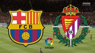 La Liga 2019/20 - FC Barcelona Vs Valladolid - 29/10/19 - FIFA 20