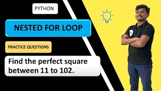 Nested Loop in Python - In Hindi|Nested for loop examples in hindi|#Nested#practiceset