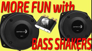 Sim Racing is Way More Fun with Bass Shakers - My $100 DIY Setup