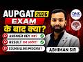 AUPGAT 2026 | Answer Key, Result Date & Counselling Process | LLB, MBA, PGAT-I, II | Abhiman Sir