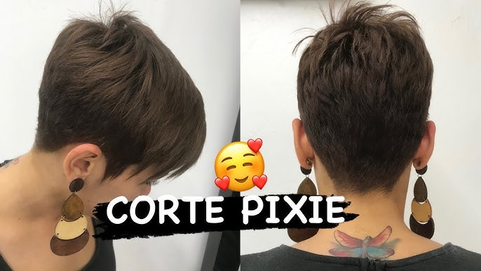 PIXIE HAIRCUT - Tutorial Corte Feminino Bem Curto