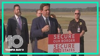 Gov. DeSantis support crackdown of 'midnight flights' carrying undocumented migrants to Jacksonville
