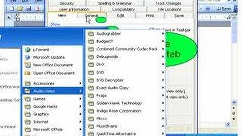 Turnoff Reading Layout View in Office 2003