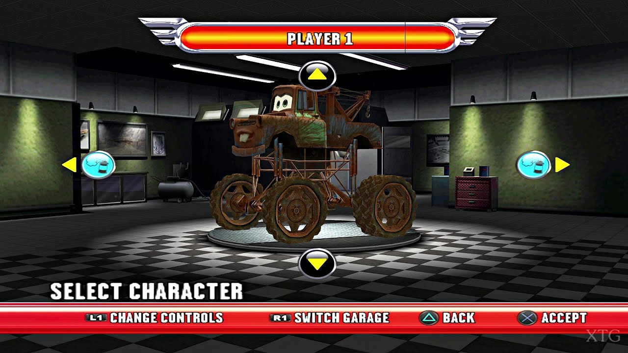 Cars Race-o-Rama All Cheats Gameplay PS2 