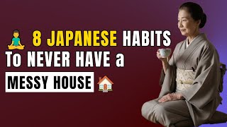 8 Japanese habits to never have a messy house