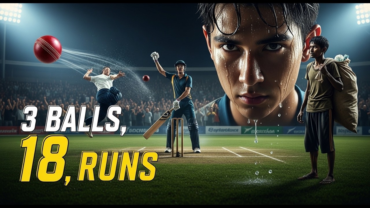 3 ลูก 18 รัน ปาฏิหาริย์กลางสนาม เด็กเก็บขยะสู่ฮีโร่ระดับประเทศ