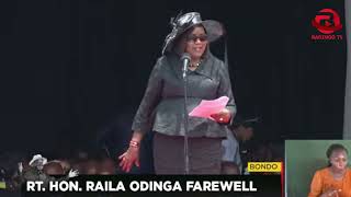 Famous I didn't know I married a political engineer- Ida Odinga euologizing her husband Raila Odinga Net Worth