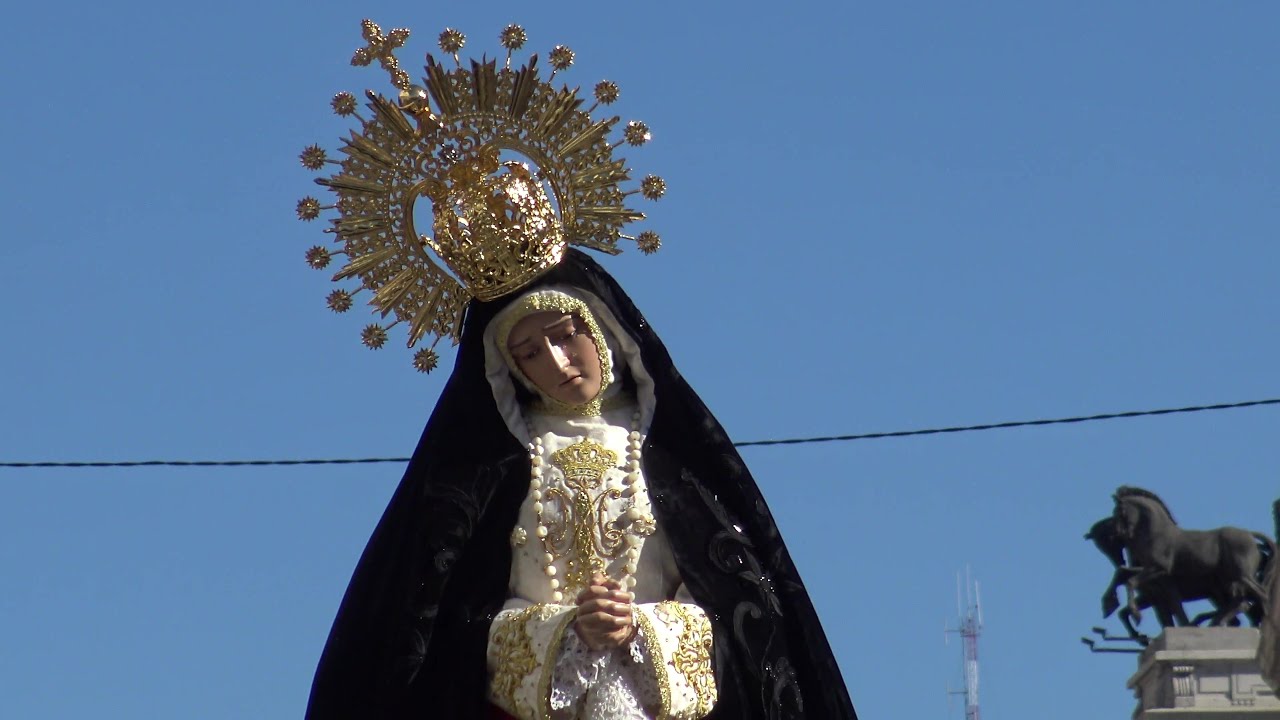Procesión extraordinaria, por su coronación canónica, de la Virgen de la Soledad y Desamparo, Madrid