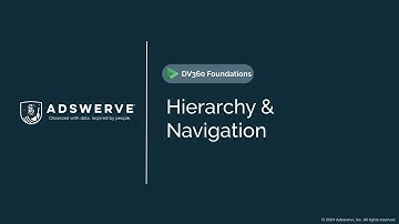 DV360 Foundations 02: Hierarchy & Navigation
