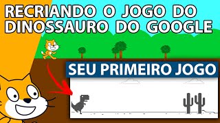 PRIMEIROS PASSOS EM SCRATCH: recriando o jogo do dinossauro do Google screenshot 2