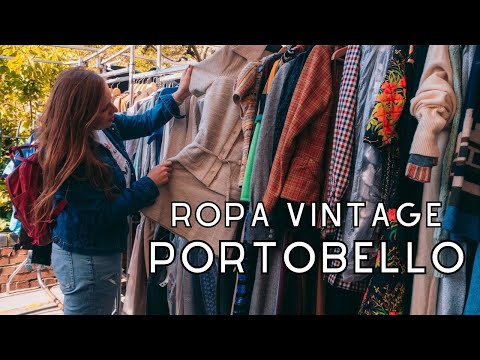 Video: De compras en el mercado de Portobello Road de Londres