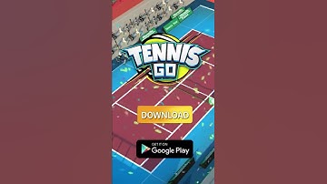Tennis Go: World Tour 3D Game Play: play tennis in your mobile phone