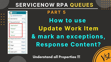 Update Work Item | Queue Connector Methods - PART 5 #rpa #queues