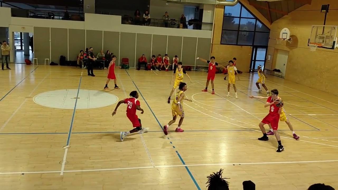 08/02/26 Venelles Montpellier U15 ELITE(Matéï N°17 rouge)