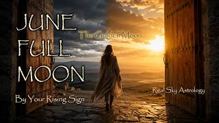 🌕✨You Can’t Go Back: The Golden Full Moon & Your Path to Evolution | By Your Rising Signs