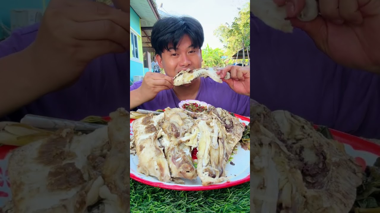 ￼นึ่งหัวหมูจ้ำแจ่ว