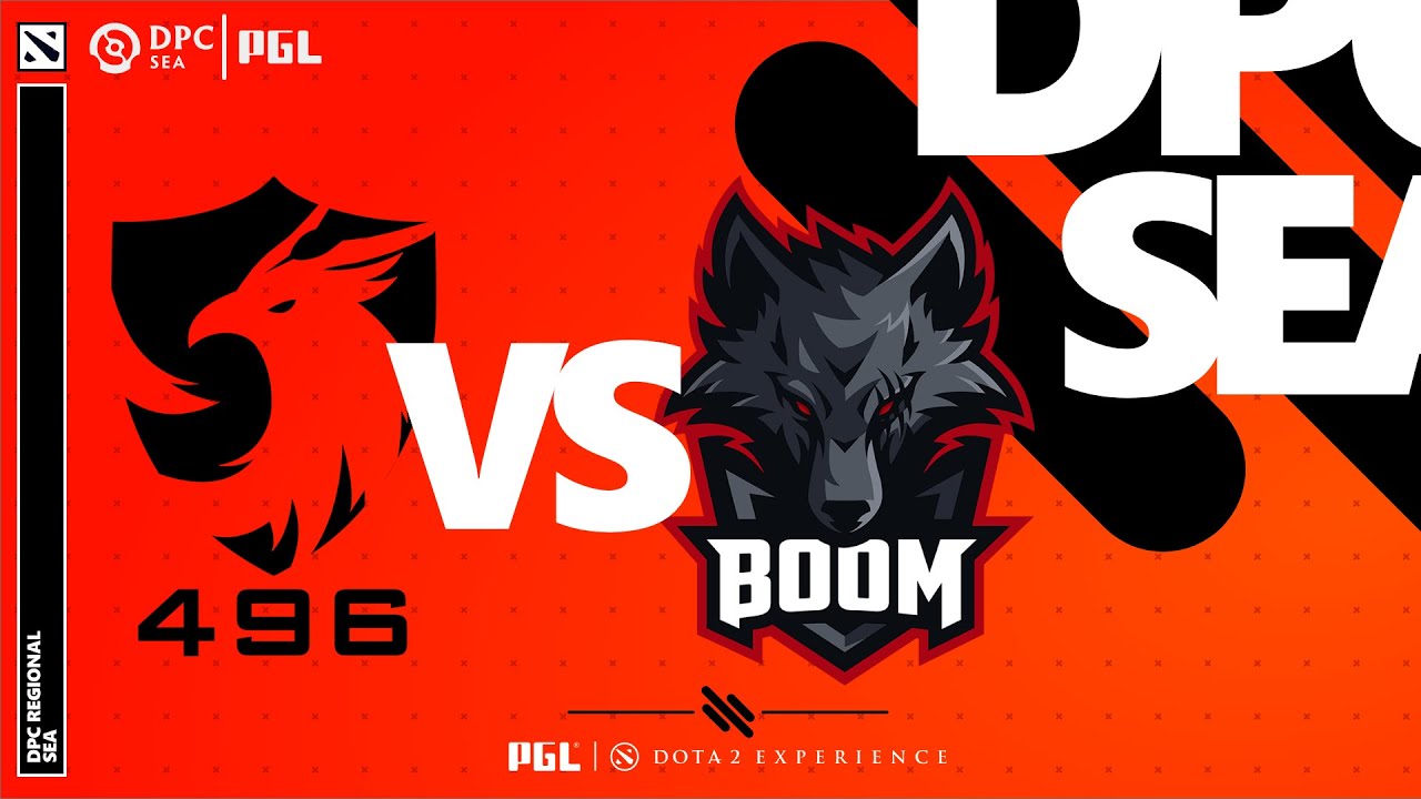 (4K) DPC 2021 SEA - 496 vs BOOM - Game 1