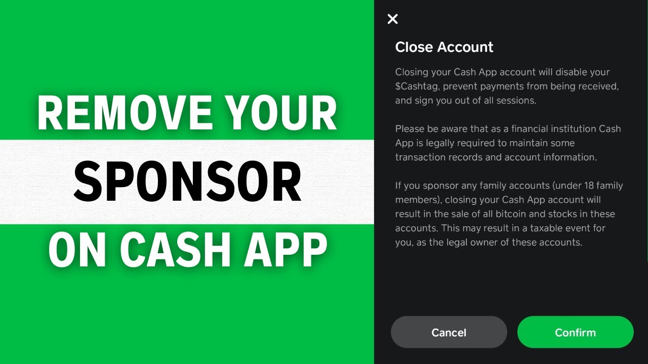 How to Remove Your Sponsor On Cash App 2024 (Full Guide)