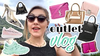 Serravalle Outlet Vlog 2023: Givenchy, Balenciaga, Coach & Jimmy Choo luxury shopping in Italy