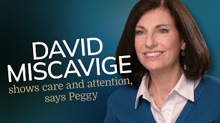 David Miscavige took the time to meet us one by one, says Peggy