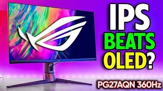 ASUS ROG Swift PG27AQN – 27″ QHD 360 Hz Esports Monster!