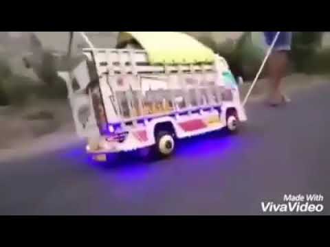  Miniatur  truk  suspension oleng  kapten YouTube