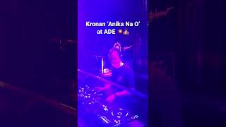 Record label: ADE 2022 Kronan ‘Anika Na O’ 💥 #shorts #ade #electronicmusic #newmusic #feelgoodmusic