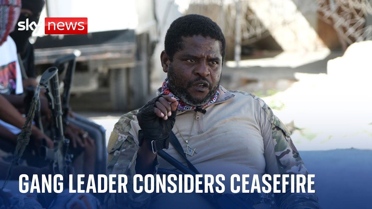 Haiti Gang leader will consider Ceasefire but warns Foreign Forces will be treated as 'Invaders'