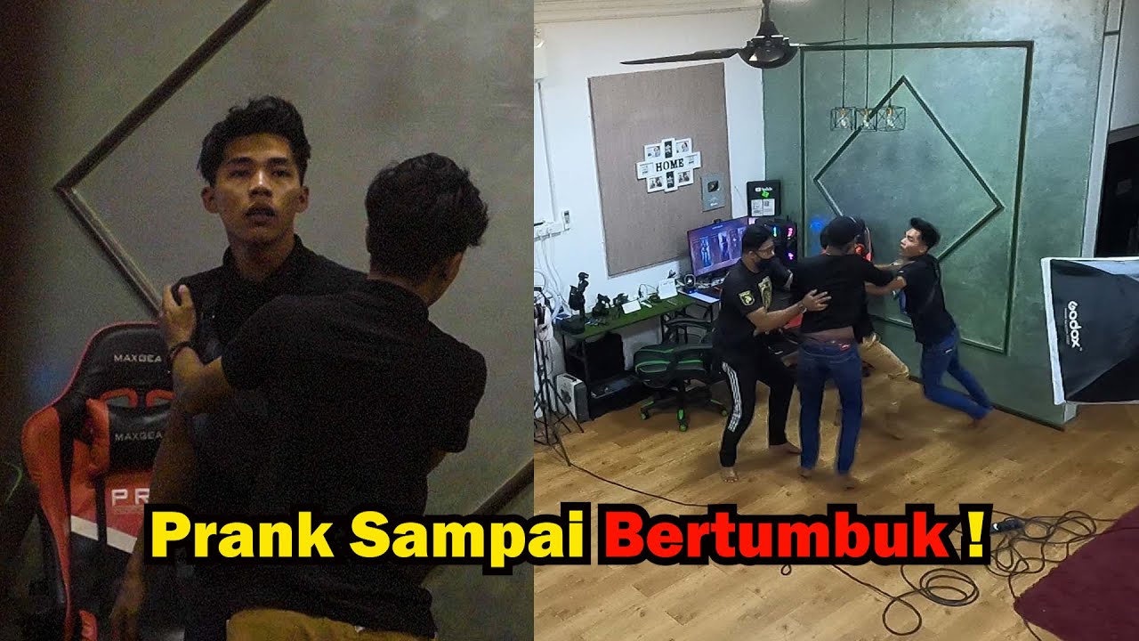 Bamii Prank Wan Capati : Tak sangka sampai nak bertumbuk ...