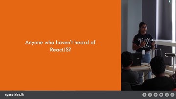 Building Modern React JS Applications || Sysco LABS Innovation Session