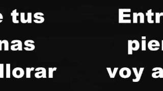 TE QUIERO PUTA LYRIC