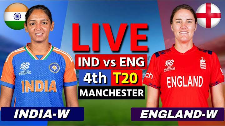 India Women vs England Women 4th T20 | INDW vs ENGW Live | Scores & Commentary