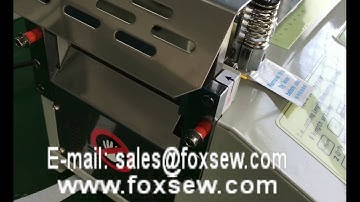 Automatic VELCRO Tape Cutting Machine