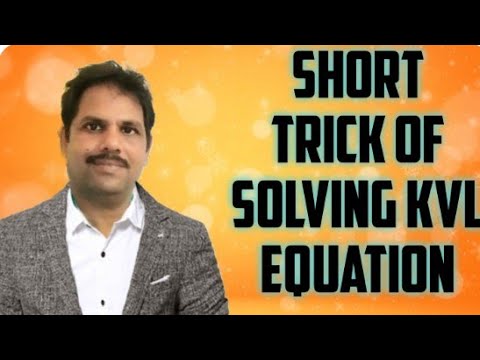 Short trick of Kirchhoff&rsquo;s Voltage law Solved Equation| Pankaj Sir| MS Technical Classes