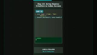 STOP CODING JS ARRAYS WRONG! 🚨 DAY 22 SHOCKER! #shorts #viral