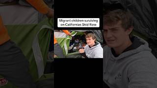 Nick Shirley alleges: Migrant Children living on Skid Row 😢